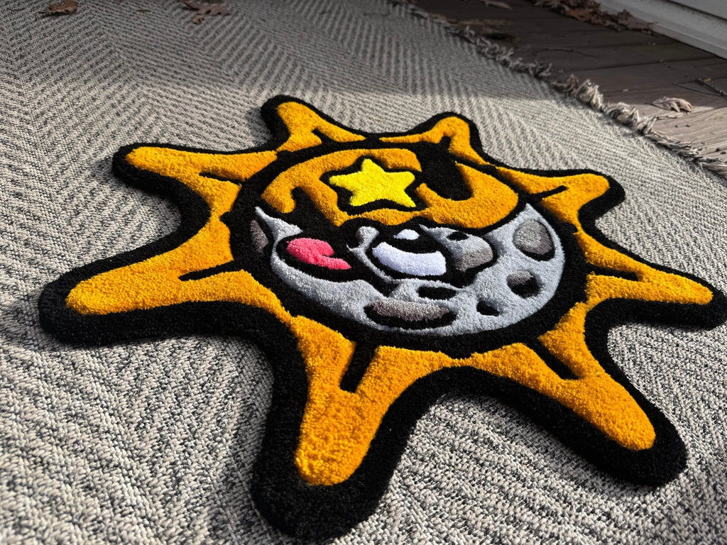 GLO GANG SUN&MOON RUG