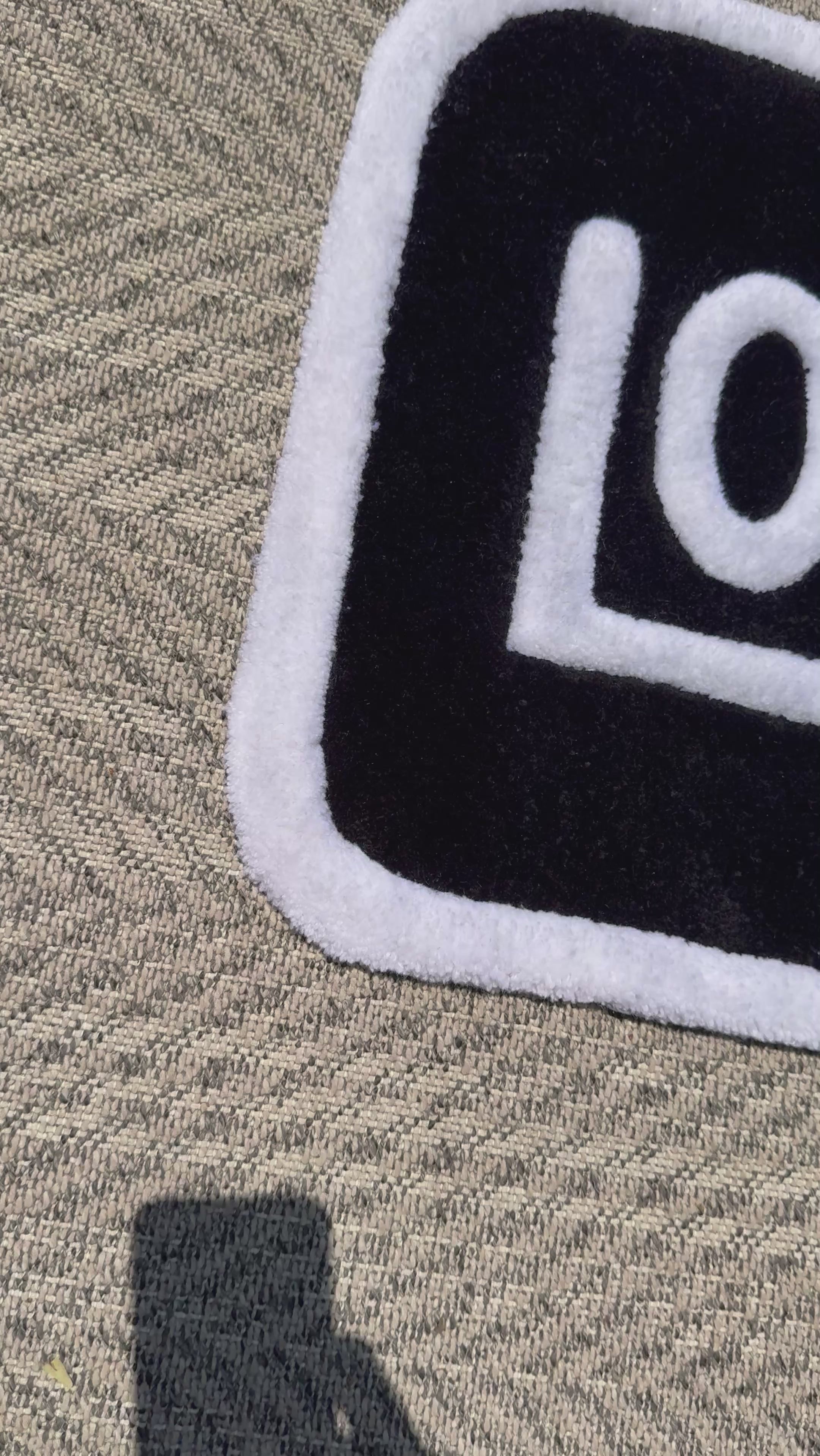 GLOCK BOX LOGO RUG